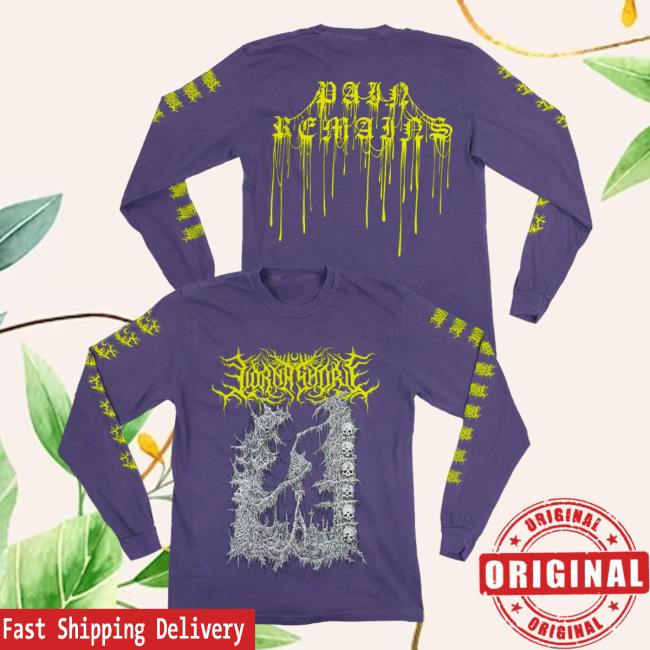 Official Lorna Shore Store Merch Lorna Shore Purple Headless Long Sleeve Tshirt LornaShore