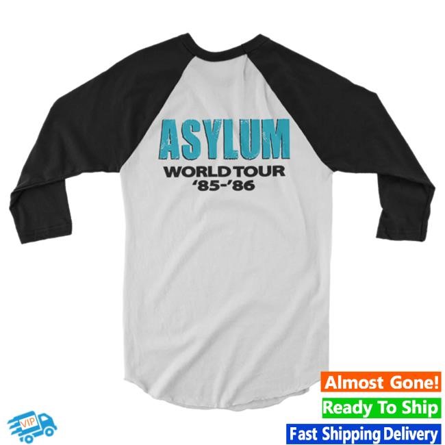Kiss ’85 – 86’ World Tour Raglan Long Sleeve T-Shirt Kiss Band Official Merch Store