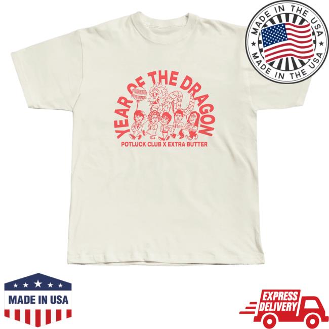 Extrabutterny Merch Extra Butter X Potluck Club Year Of The Dragon Long Sleeve T Shirt