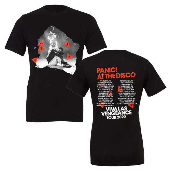 Official Panic! at the Disco Merch Store Panic! At The Disco Admat Tour Attractive Shirt