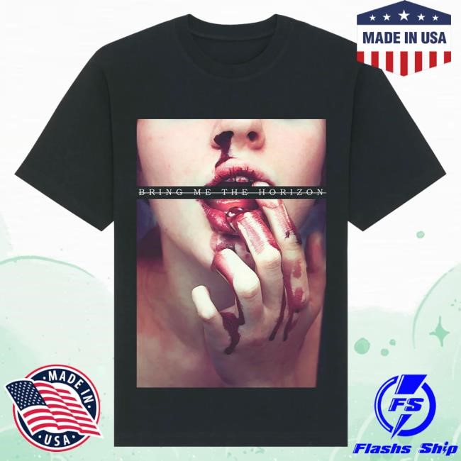 Official Bring Me The Horizon Merch Bloodlust Black Tee BMTH