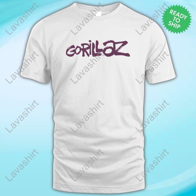 Gorillaz Graffiti Logo T-Shirt