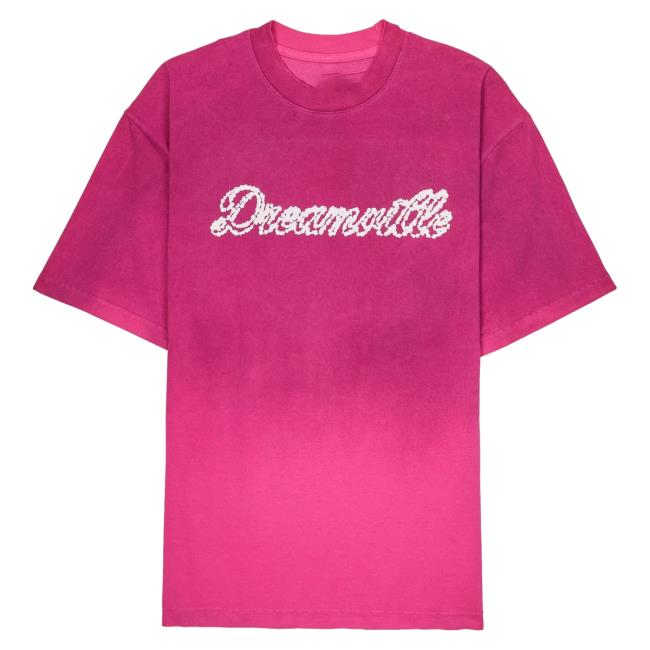 Official Dreamville Merch Magenta Dawn Long Sleeve Top Shirt Dreamville Records