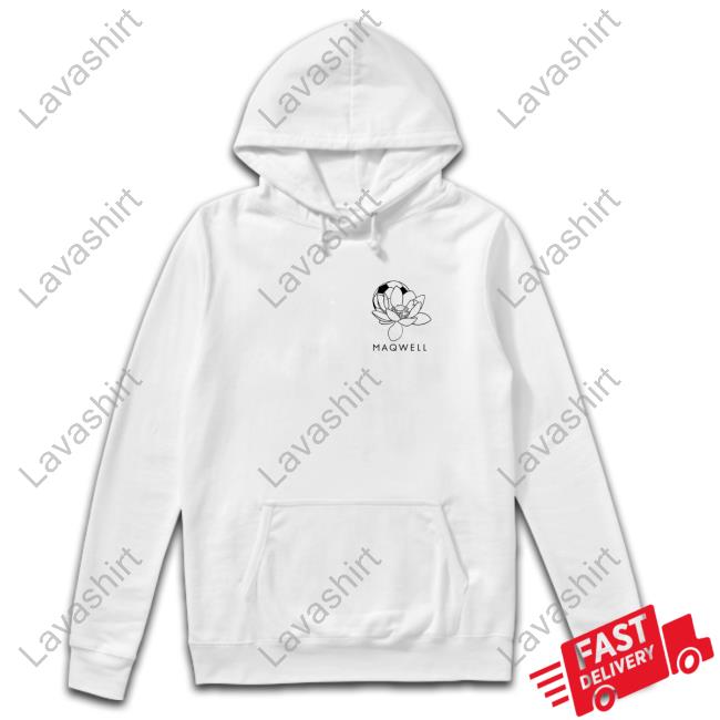 Maqwell Dragon Lotus White Shirt New