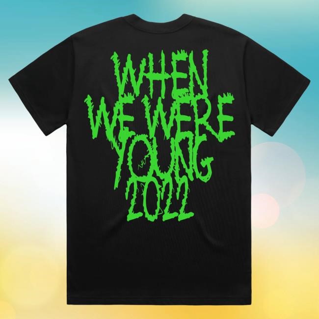 Official Bring Me The Horizon When We Were Young Black Tshirt BMTH