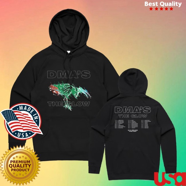 DMA'S Glow Autumn Tour Black Hoody DMA'S Merch Store