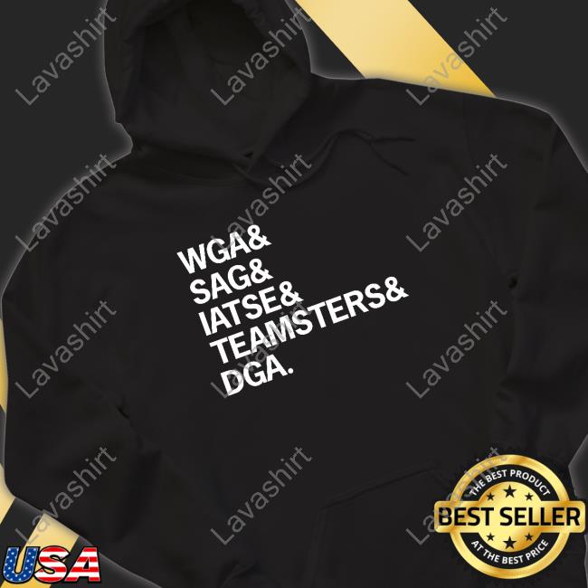 Wga & Sag & Iatse & Teamsters & Dga Shirt Eric Haywood