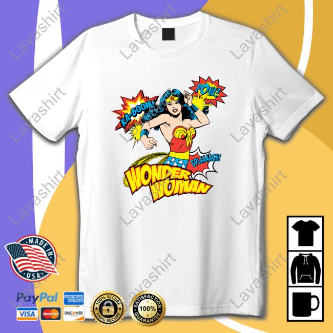 Dc Comics Retro Wonder Woman Shirt