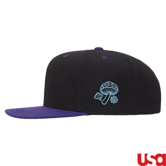 Official Little Stranger Merch Little Stranger LS Puff Mushroom 2-Tone Snapback Cap