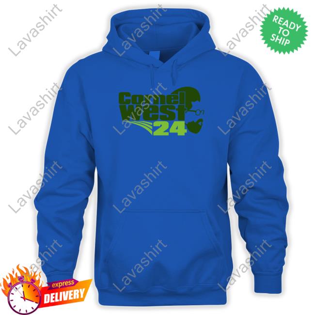 Cornel West 2024 Young Cornel Grey T Shirt