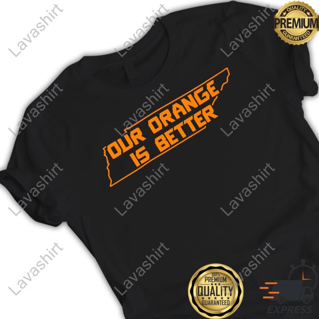 Barstool Sports Merch Our Orange Is Better Long Sleeve T Shirt Barstool Sports Merch Our Orange Is Better Sweatshirt