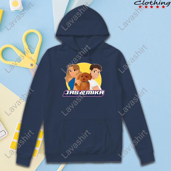 Official Jas & Mika Hoodie Jas Og Mika Merch Jas & Mika Hooded Sweatshirt