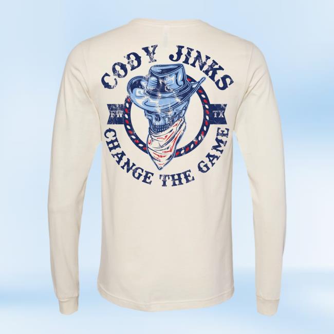 Official Cody Jinks Merch Store Cody Jinks "Change The Game" L/S Tee Cody Jinks Apparel Clothing Shop CodyJinks
