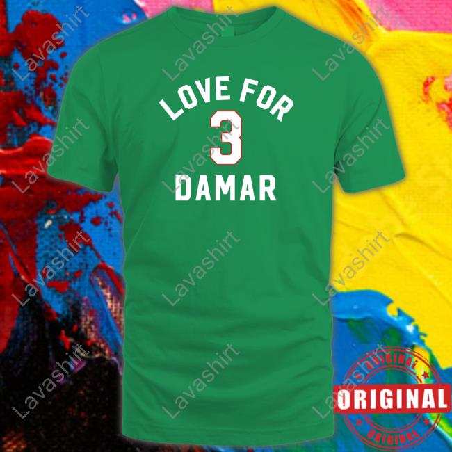 Official Tee Higgins Love For 3 Damar Long Sleeve Tee