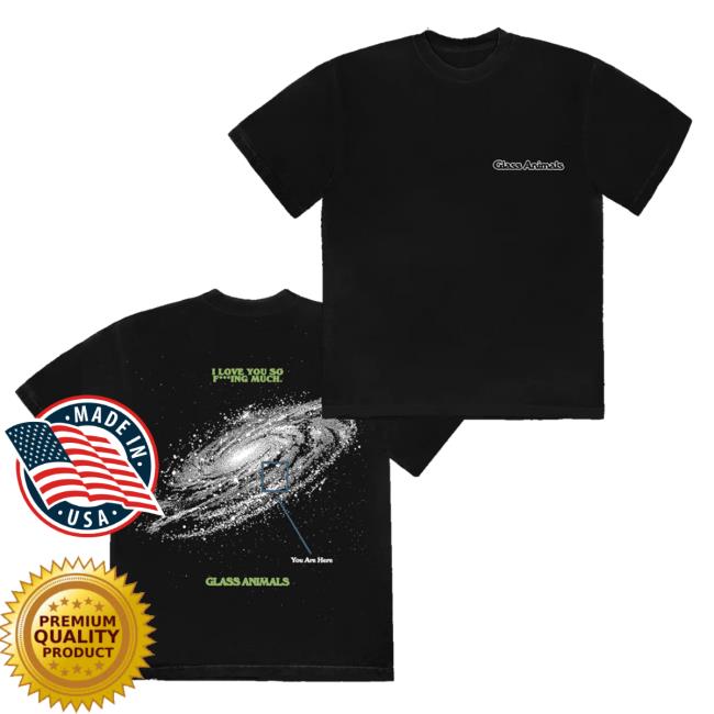 You Are Here Tshirt Black