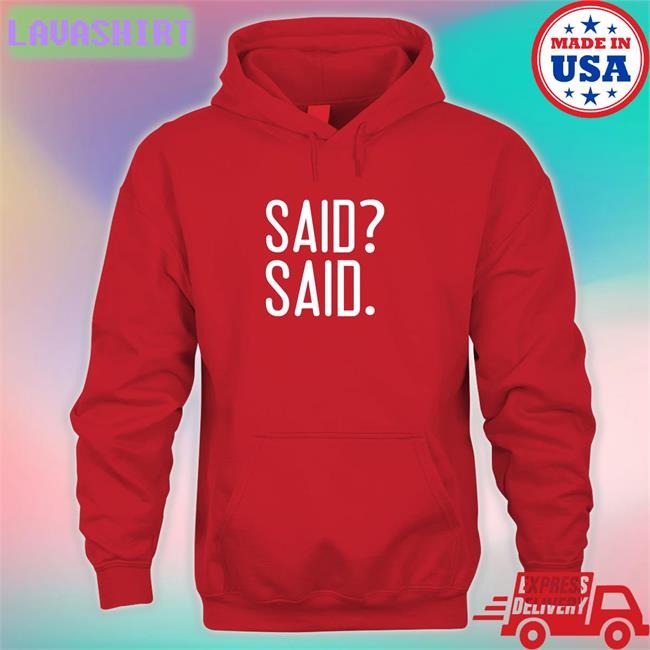 Barstool Sports Merch Said Said Tee Shirt