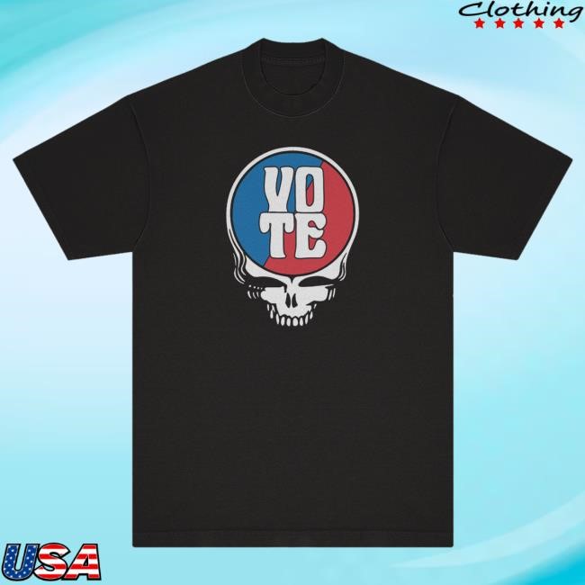 Official Grateful Dead Store Merch SYF + Vote T Shirt | Grateful Dead
