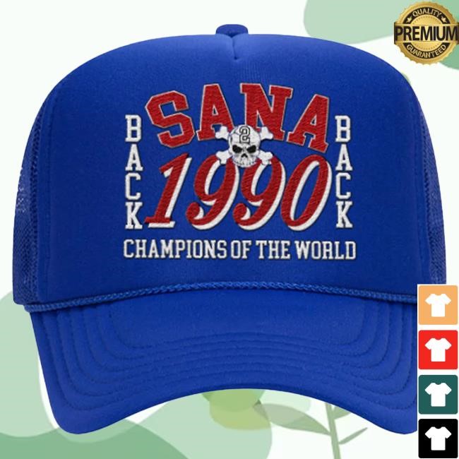 Official Sana Detroit Clothing Store Shop Bad Boys Back 2 Back Trucker - Blue Hat