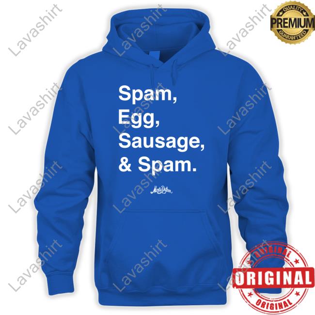 Monty Python Store Spam Egg And Spam Shirt