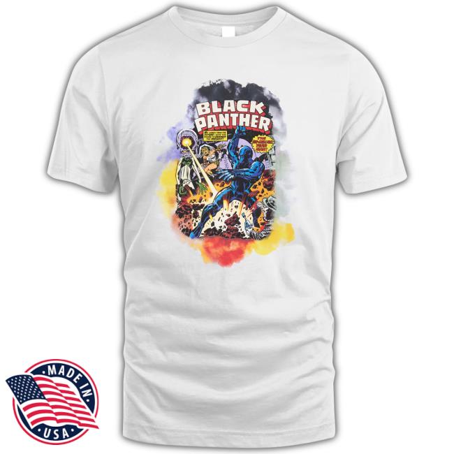 Teddy Fresh Black Panther Comic Tee Shirt