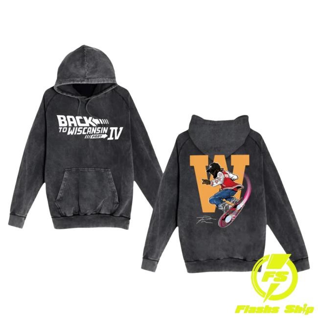 Back to Wiscansin IV Popover Hoodie Nappy Boy Entertainment