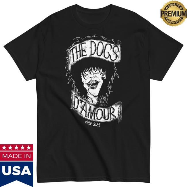 Official Tyla Store The Dogs D’Amour – 40Th Anniversary Shirt (black)