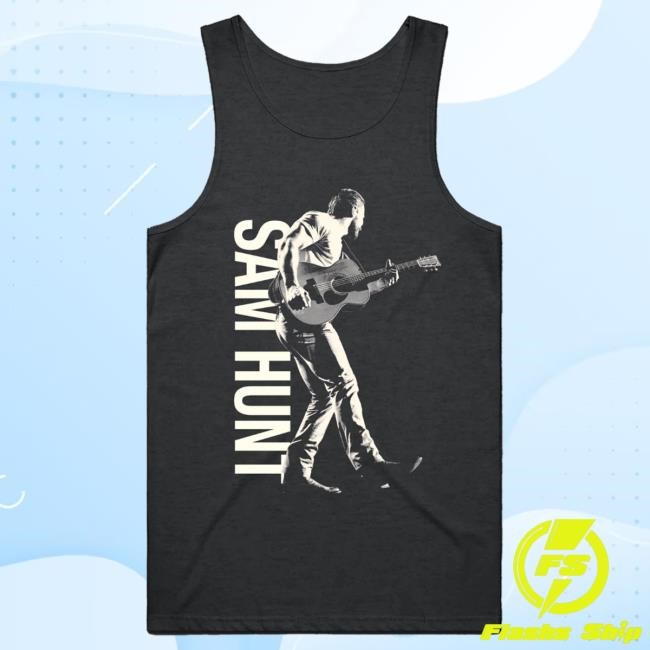 Official Sam Hunt Merch Sam Hunt On Stage Tank Top Hot Shirt SamHunt