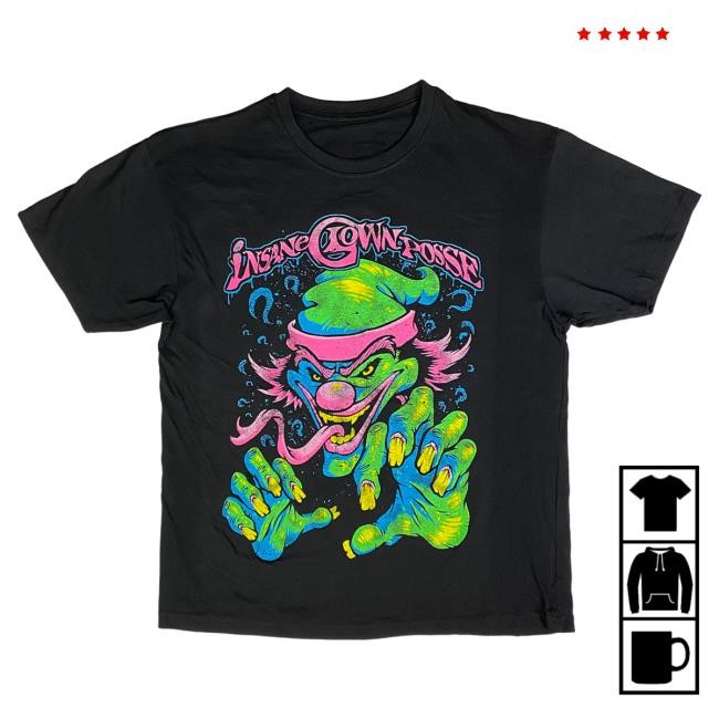 Official Icp Merch Store Insane Clown Posse Gonna Get Ya Clown Shirt New