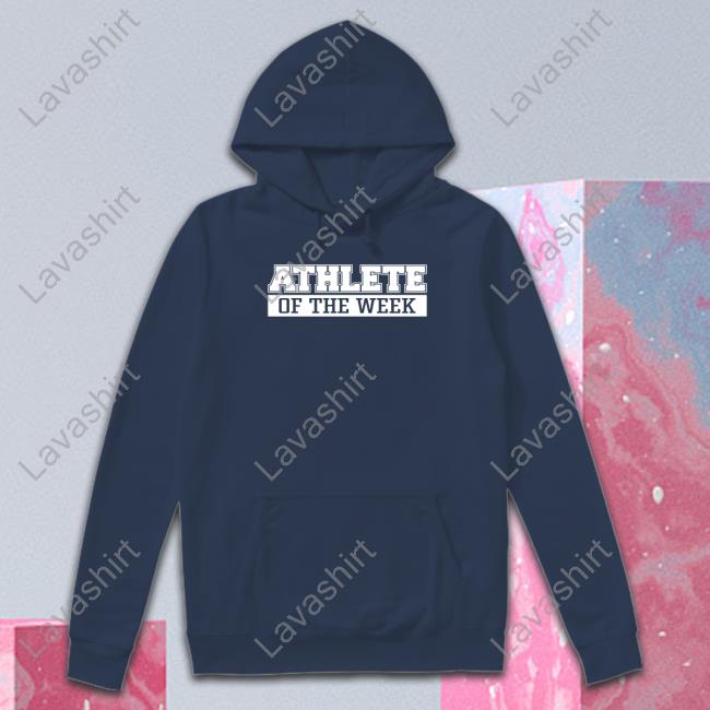 Official Athlete Of The Week Tee Shirt