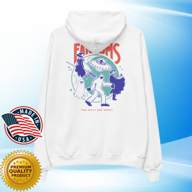 Two Girls One Ghost Merch Store 90'S Fantoms Fleece Swearter Hoodie
