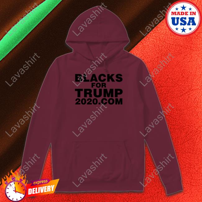 Black For Trump 2020 Com Shirt Black For Trump 2020.Com Long Sleeve Tee