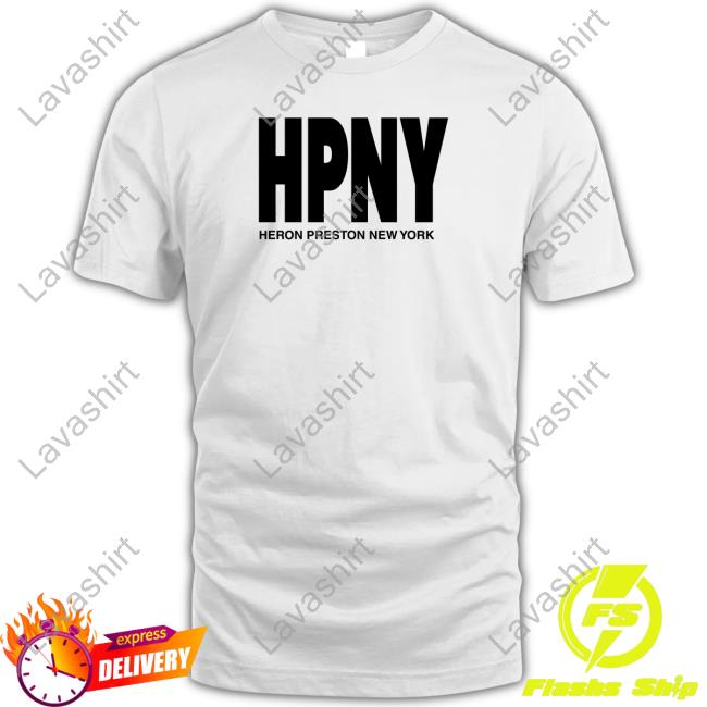 HPNY Heron Preston New York Limited Edition Tee Shirt