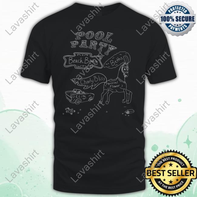 Beach Bunny Music Store 2023 Pool Party Shirt