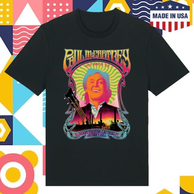 Official Paul Mccartney Merch Store Got Back 2025 Las Vegas Event Tees