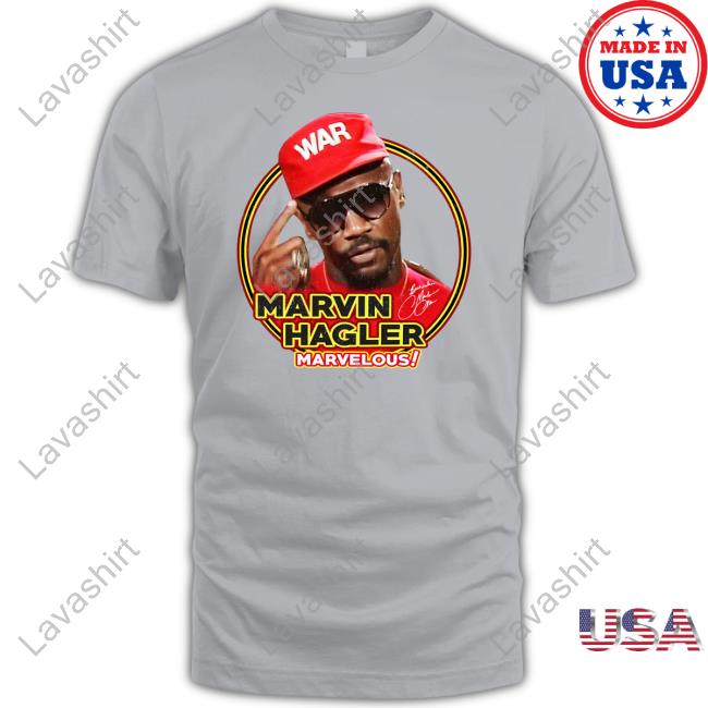 Official Marvelous Marvin Hagler T Shirt