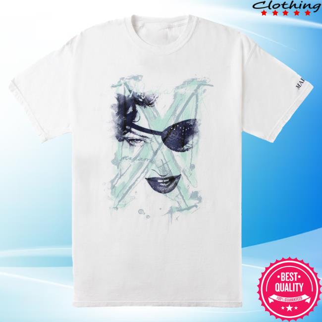 Official Madonna Merch Store Mx "Painted" Eyepatch Popover Shirt Madonna Apparel Clothing Shop