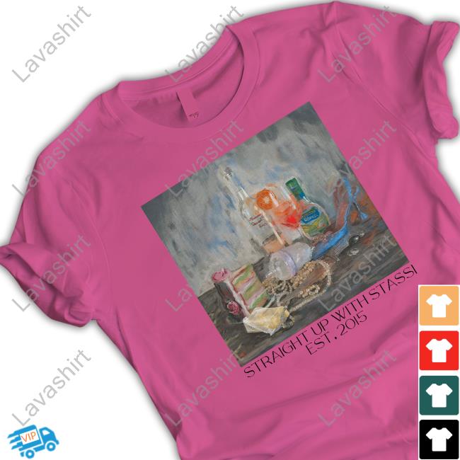 Stassi Merch Straight Up With Stassi Oil Painting Sweatshirt