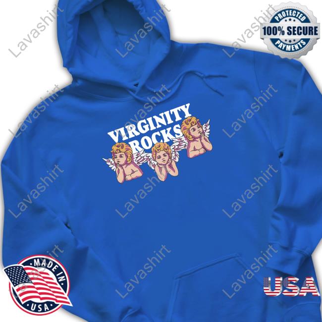 Danny Duncan Merch Virginity Rocks Angels Long Sleeve Dannyduncan69