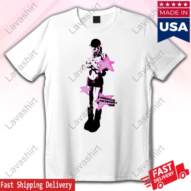 Store Nessa Barrett Barrett Church Club For The Lonely Tour Shirt