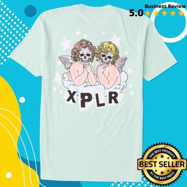 Official Sam And Colby Merch Store Angels Of Death New Shirt Mint Green Xplr Shop