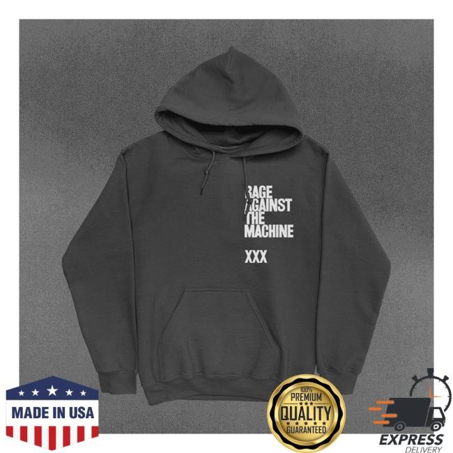 Rage Merch Store RATM Debut XXX Hoodie Rage Against The Machine Bentley Clothing Shop Apparel