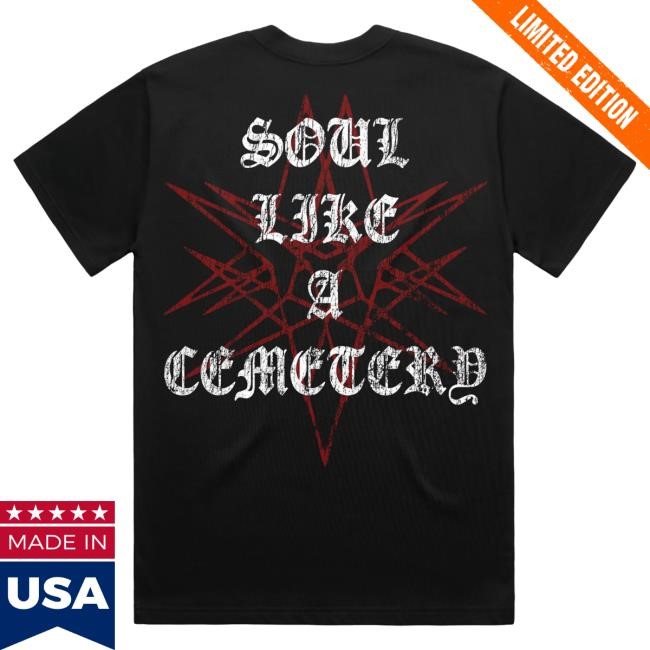 Official Bring Me The Horizon Soul Like A Cemetery Black New Shirt BMTH