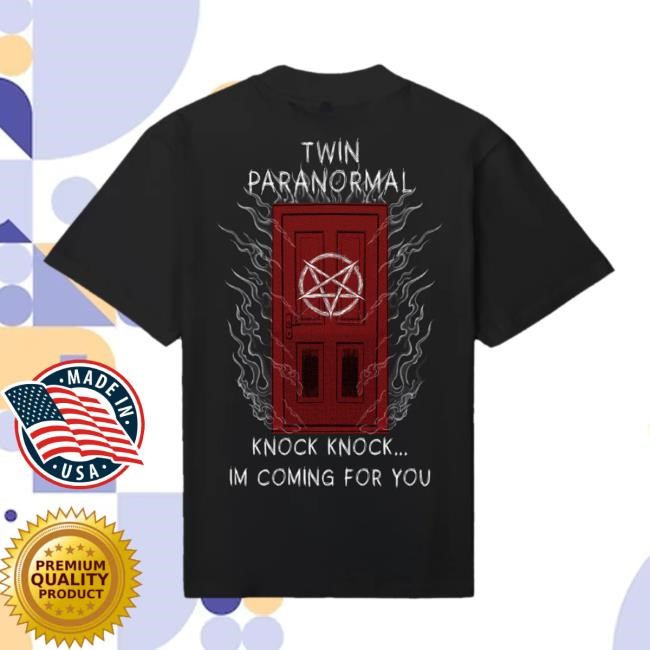 Twin Paranormal Door to Hell T Shirt – Twin Paranormal Shop