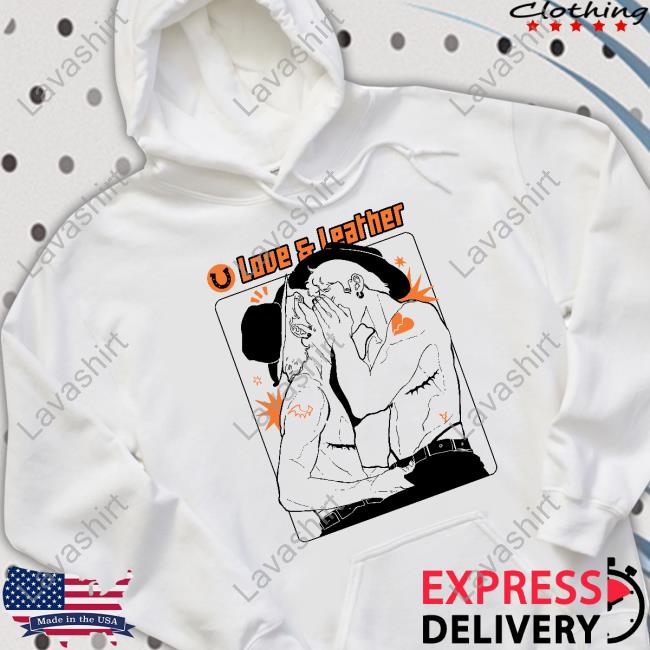 Official Noahdea Merch Love And Leather T Shirt