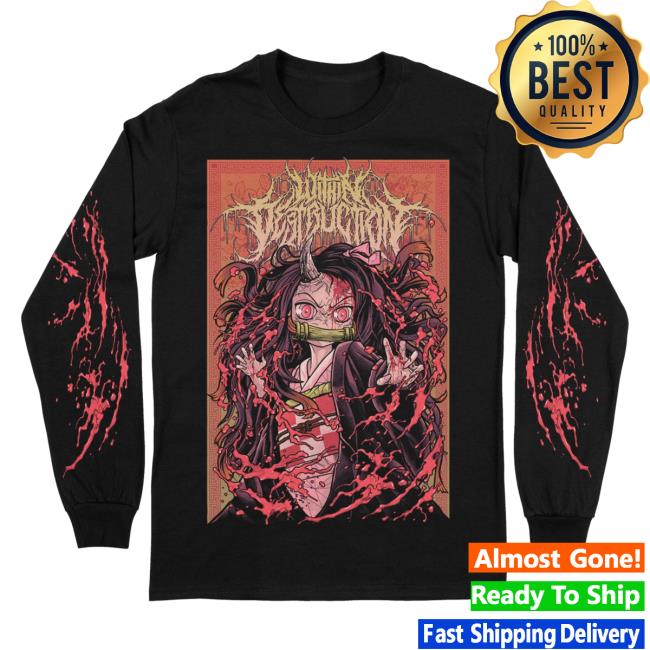 Indie Merch Within Destruction Nezuko Long Sleeve Hot Shirt IndieMerchStore