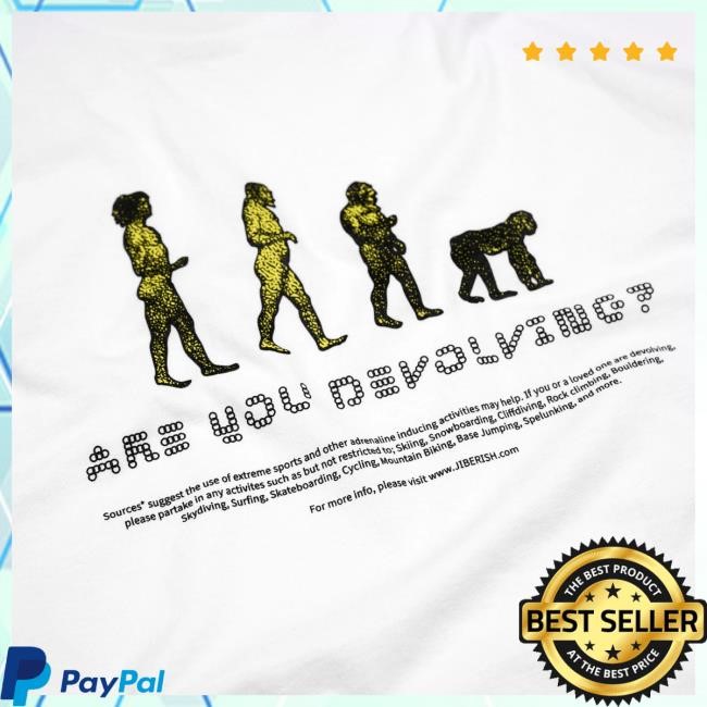 Official Jiberish Clothing Devolve Top Shirt White
