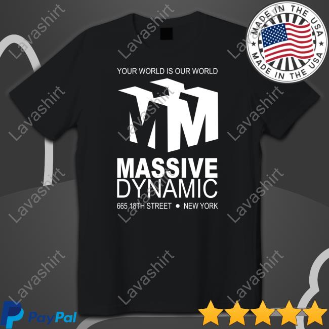 Official Your World Is Our World Massive Dynamic Long Sleeve Tee Shirt
