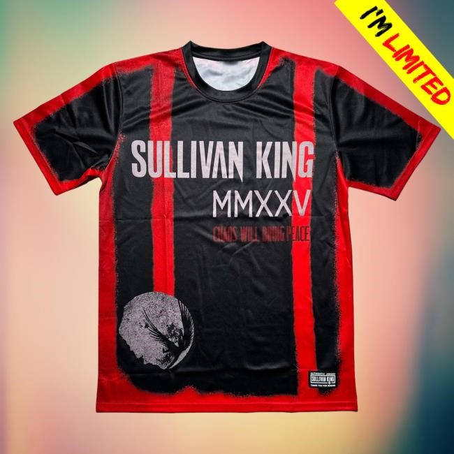 Official Sullivan King CWBP "XXV" Soccer Jersey T Shirt