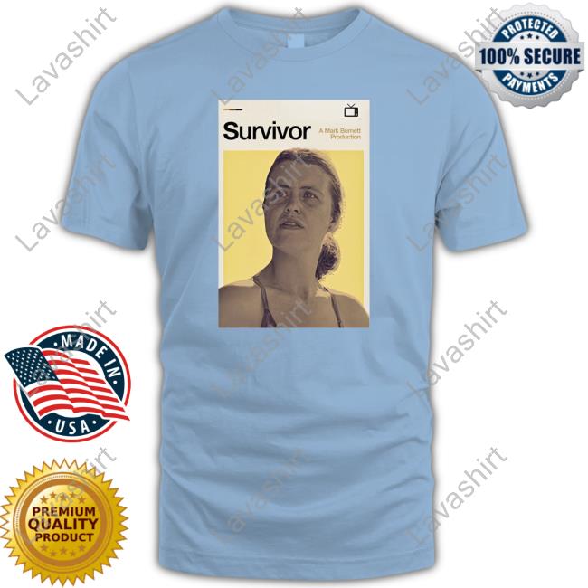 Official Mike Gabler Survivor A Mark Burnett Production T Shirts Official Emily The Great S45 Survivor A Mark Burnett Production T-Shirt