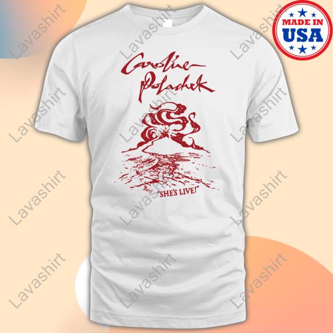 Official Caroline Polachek Merch Volcano Spiraling Tour Summer 2023 Tee